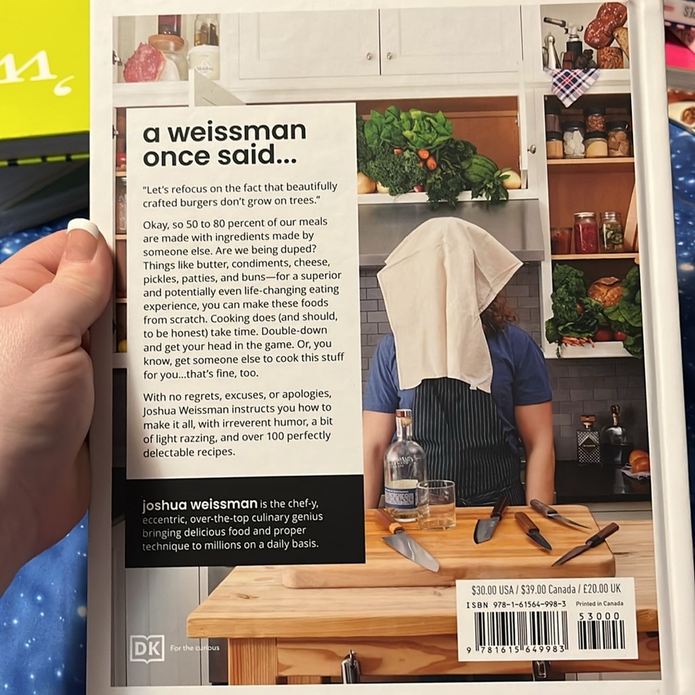Joshua Weissman Cookbook - Picture 2 of 2